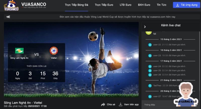 Vuasanco - Trực tiếp bóng đá Full HD miễn phí 10 Hướng dẫn cách xem trực tiếp tại Vuasanco